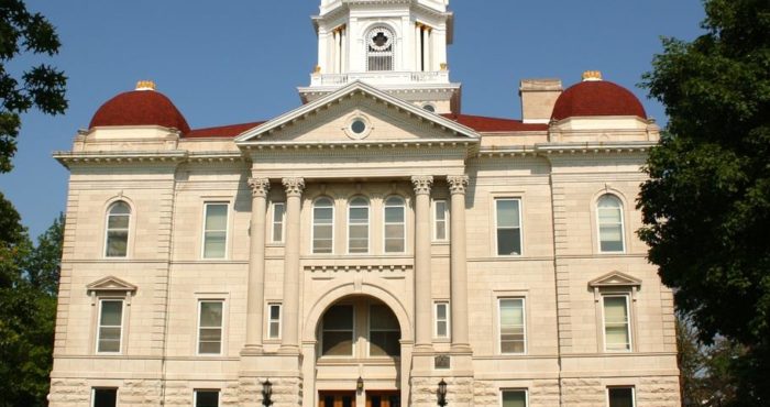Hancock County Courthouse in Carthage Illinois